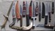 LOT DE POIGNARD COUTEAU ETHNIQUE DIVERS AFRIQUE NIGER TOUAREG PEUPLADE NOMADE - Knives/Swords