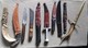 LOT DE POIGNARD COUTEAU ETHNIQUE DIVERS AFRIQUE NIGER TOUAREG PEUPLADE NOMADE - Knives/Swords