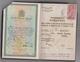 UNITED KINGDOM Double Passport 1951-1954 GRANDE BRETAGNE Double Passeport– Reisepaß – Revenues/Fiscaux - Documents Historiques