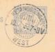 Nederlands Indië - 1955 - 5 Cent Cijfer, Briefkaart G54 Van LB KETANGGOENGAN/WEST Naar Scheveningen / Nederland - Nederlands-Indië