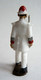 FIGURINE QUIRALU Plastique GARDE MONEGASQUE OFFICIER DEFILANT MONACO Blanc  60's Pas Starlux Clairet Cyrnos, - Militaires