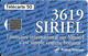 CARTE-PUBLIC-50U-F514.DN.JD-36.19 -3619 SIRIEL-N° Série A 4A013583 UTILISE-TBE- - 1994