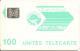 CARTE-PUCE-OPT-DJIBOUTI-100U--SC4-Trou 6mm-VERTE PALE-SCHLUM-V° N° 5 Ge 40220 1--0 Envers-UTILISE-TBE - Gibuti