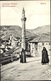 Cp Mostar Bosnien Herzegowina, Semovac Straße, Minarett, Frauen In Tracht - Bosnien-Herzegowina