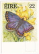 Fauna And Flora Series: COMMON BLUE  - Vlinder / Butterfly / Schmetterling / Papillon - (Eire - Ireland)  - 22P - Vlinders