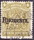 RHODESIA - BRITISH SOUTH AFRICA CO 1909 KEDVII 4d Olive SG105 Used - Other & Unclassified