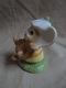 Vintage - Petite Statuette Pour Enfant Souriceau Des Champs - Animals