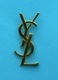 1 PIN'S //  ** LOGO // YVES SAINT LAURENT / GRAND COUTURIER DU XX ᵉᵐᵉ Siècle ** - Perfume