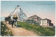 Hôtel Du Lac Noir Et Le Mont Cervin - Schwarzsee Hotel Und Matterhorn - Säumer - Zermatt - éditeur Phototypie Neuchâtel - Other & Unclassified