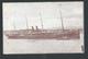 France 1908 Paquebot PPC Of SS Britannia Marseilles To England - 1877-1920: Semi Modern Period