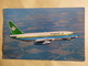 SAUDIA   B 737 200    AIRLINE ISSUE / CARTE COMPAGNIE - 1946-....: Ere Moderne