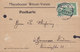 Germany Deutsches Reich MAYSCHOSSER WINZER-VEREIN, MAYSCHOSS 1922 Postkarte 1,25 Mark Reichspostamt Berlin - Briefe U. Dokumente