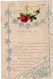 VP14.772 - DONGES 1909 - Lettre Papier Gauffré & Découpis De Melle Marie GUILLO - Manuscrits