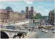 Paris: RENAULT JUVA BREAK, DAUPHINE, PEUGEOT 203, 404, CITROËN DS, HY, SIMCA ARONDE, AUTOBUS - Notre-Dame, Le Pont - Toerisme