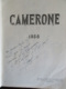 Livre Camerone 1958 - Légion étrangère - Dédicacé Par Un Légionnaire à Son Quartier Maître Chef - Français