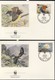 WWF  4 FDC 1989 ST VINCENT PERROQUETS  YVERT N°1131/34 - FDC