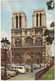 Paris: SIMCA ARONDE, 1000, RENAULT DAUPHINE, CITROËN TRACTION AVANT, FORD CONSUL CORTINA  ESTATE - Cathédrale Notre-Dame - Toerisme