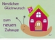 Good Luck In Your New House Greetings Germany Postcard Used Good Condition - Greetings From...