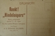 Bolsward // Reklame Rookt Hindeloopens - M. B. Eerdmans Bolsward 19?? - Bolsward