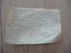Pièce Velin Autographe Signée Charles Du Buisson Régiment Cavalerie Reçu De Charron 0705/1657 - Autres & Non Classés