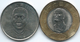 Taiwan - 10 Dollars - 2011 (KMY574) & 20 Dollars - 2001 (KMY565) - Taiwan