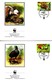 WWF 4 FDC 1992 NIUAFO'OU OISEAUX  YVERT N°175/78 - FDC