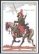 4-729 RUSSIA 1989 POSTCARD Mint ARMY 1812 GUERRE WAR Napoleon UNIFORM COSTUME Cavalry ARCHERY TIR ARC BOGENSCHIESSEN 11 - Uniformi