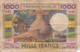 BILLET 1000 FRANCS - DJIBOUTI - TERRITOIRE FRANCAIS DES AFARS ET DES ISSAS 1952 - Djibouti