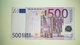 EURO-GERMANY 500 EURO (X) R001 Sign DUISENBERG - 500 Euro