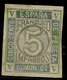 España Edifil 117* Mh  5 Céntimos Verde    Corona,cifras Y Amadeo I  1872  NL483 - Nuevos