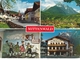 Austria Mittenwald Various Views Postcard Mittenwald 1975 Postmark With Slogan Used Very Good Condition - Sonstige & Ohne Zuordnung