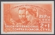 1938-53 CUBA 1938. Ed.2. CURIE RADIO MEDICINE SEMIPOSTAL ABNC CARDBOAD PROOF. - Unused Stamps