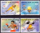 PAPUA NEW GUINEA 2000 SG #883-87 Compl.set+m/s Used Olympic Games, Sydney - Papua New Guinea