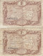 Marne 2 Billets 1 F Remboursable Jusqu'au 1er Janvier 1926 - Chambre De Commerce