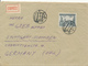 GOTTWALDOV / CSSR - 1955 , Express-Brief Nach Stuttgart - Briefe U. Dokumente