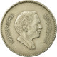 Monnaie, Jordan, Hussein, 100 Fils, Dirham, 1989/AH1409, TTB, Copper-nickel - Jordanie