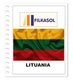 Suplemento Filkasol Lituania 2017 - Ilustrado Para Album 15 Anillas - Pre-Impresas
