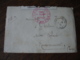 Service De Sante Troupe En Campagne Et Lettre Ouverture Censure Cachet Franchise Postale Militaire Guerre 14.18 - Guerra De 1914-18