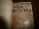 Entomologie Par J. H. FABRE - Mœurs Des Insectes - Avec 16 Planches Hors-texte - Sciences