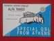 POSTAL TYPE POST CARD QSL RADIOAFICIONADOS RADIO AMATEUR GRUPPO ITALIA ALFA TANGO DIVISION GREECE ATHENS PARTHENON VER - Otros & Sin Clasificación