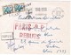 BLOIS GARE 1966 Pour BLOIS - Lettre Non Affranchie, Taxée, Refusée, Contrôlée N, Rebutée LOIR ET CHER - 8 Cachets !!!!!! - 1960-.... Lettres & Documents