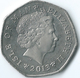 Isle Of Man - Elizabeth II - 2013 - 50 Pence - Christmas - Isle Of Man
