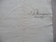 Montpellier 12/04/1704 Requête Signée Demonbigny à Mr De La Moignond De Basuelle Impositions - Manuscritos