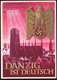Deutsches Reich Propaganda Karte DANZIG IST DEUTSCH Gelaufen 19.2.1940 - Briefe U. Dokumente