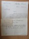 Document Du Ministère De L'Air Signé Pierre COT En 1936 + Carte De Visite Constant FAUX Capitaine Aviateur - Documents Historiques