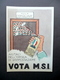 Cartolina Vota MSI Edizione Fiamma Roma Anni '50 Propaganda Politica Elezioni - Non Classificati