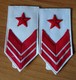 Sottocapo Furiere - Marina Militare - Gradi In Stoffa  Pre 1970  Italian Navy Seaman Ranks Vintage (rif.163) - Marine