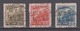 PR CHINA 1951 - Gate Of Heavenly Peace With Rose Grill - 3 Values With PERFECT CANCELLATION! - Gebraucht