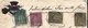 CP 4- RARE LETTRE AVEC V.D. DE 10 000 Fr- TIMBRAGE  SAGE A 2,55 Fr DE 1896- TAMPON DE CHARGE + 5 CACHETS CIRE- 3 SCANS - 1849-1876: Période Classique