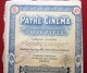 1924-  PATHé CINÉMA Pathé FRÈRES Action 100fr Titre Thème Cinéma Théâtre-Action & Title Cinema-Theater-SCRIPOPHILIE - Cinéma & Théatre